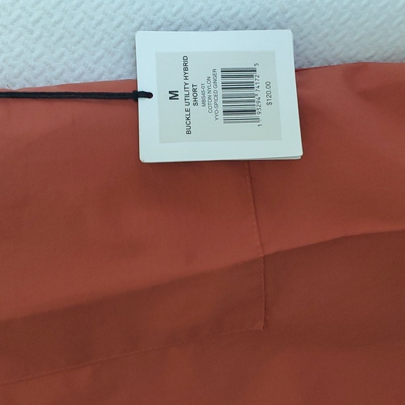 ONIA Men's Buckle Utility Hybrid Short Size M Spiced Ginger - Picture 4 of 13